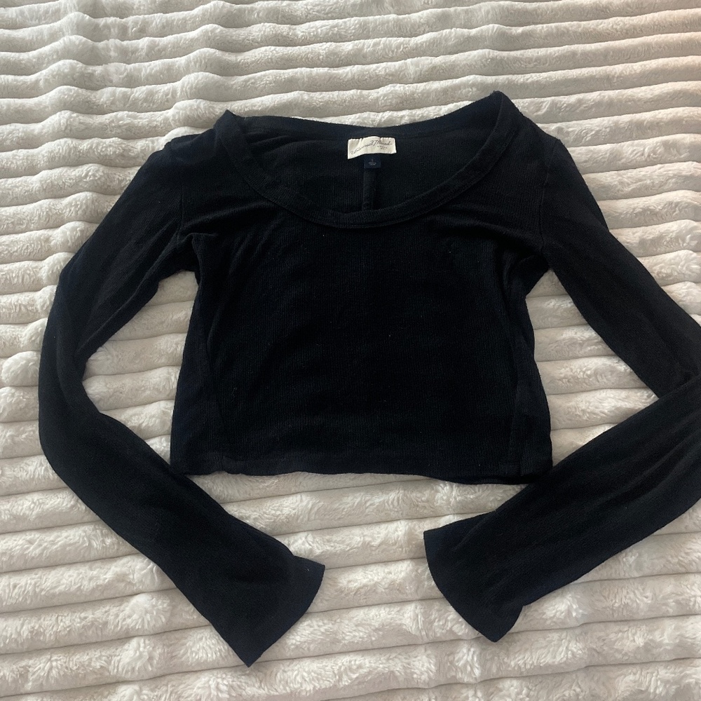 super soft black long sleeve